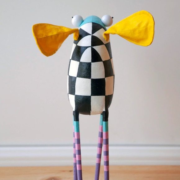 Interior Toy Elephant Chess , Handmade Doll, Paint - Picture 5 of 5